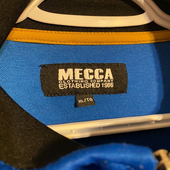 Mecca Clothing Company Track Style Jacket Blue TAGGED XL - Picture 5 of 5